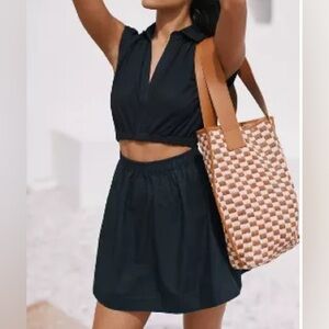 Anthropologie Black Cutout Dress!